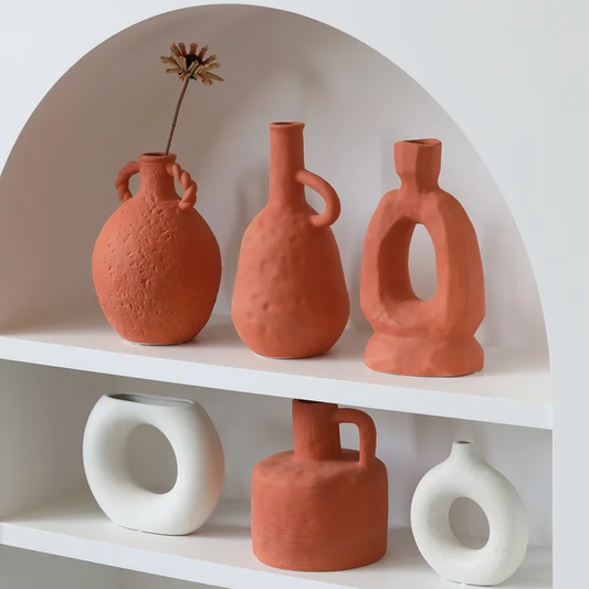 Wabi-Sabi Ceramic Vases