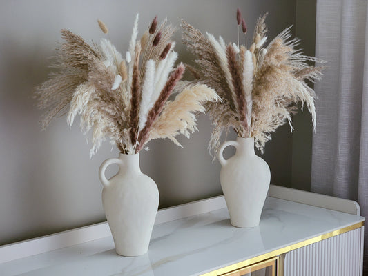 Boho Pampas Arrangement in Jug Vase