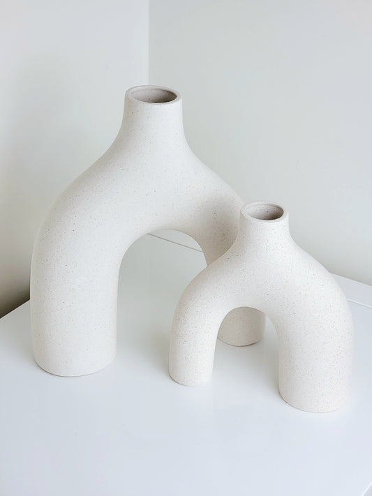 Wishbone Ceramic Vases